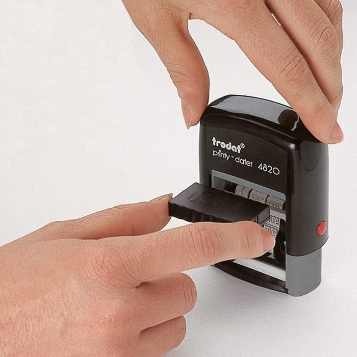 Trodat Printy 4846 Self-Inking 6 Band Number Stamp