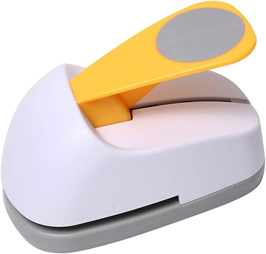 Craft Lever Punch 2 inch Circle Punch Circular Single Hole Punch Professional Tool for Paper Crafting DIY Projects，Gifts，Stationery，Education，Greeting Cards Arts Fun Projects