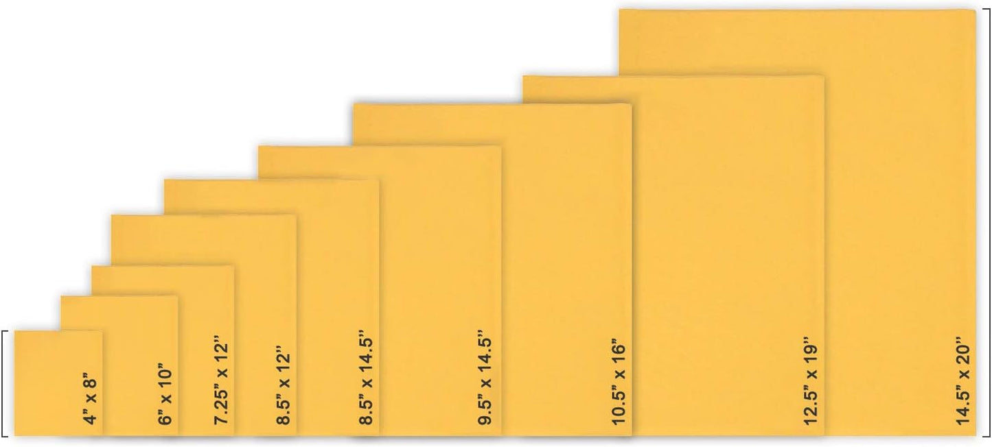 PackageZoom #3 8.5 x 14.5 Padded Envelopes Kraft Bubble Mailer Shipping Envelopes 100 Pack