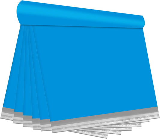 Poly Mailers 19x24 Inch 50 Pcs Shipping Bags for Clothing, Shipping Envelopes, Strong Self Seal Mailing Bags for Small Business, Poly Bags for Clothes in Blue