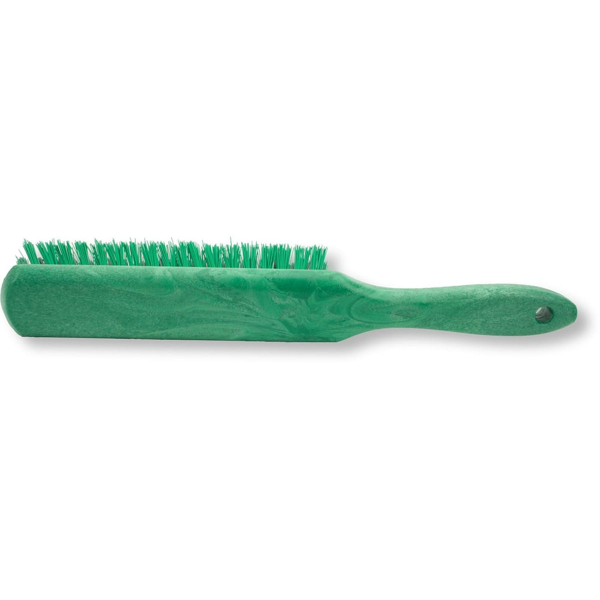 SPARTA Handheld Soft Counter Brush 8 Inch Bristle Span, Multi-Use Dust Brush with 5 Inch Handle for Tables, Countertops, and Delicate Surfaces, Polyester, Green