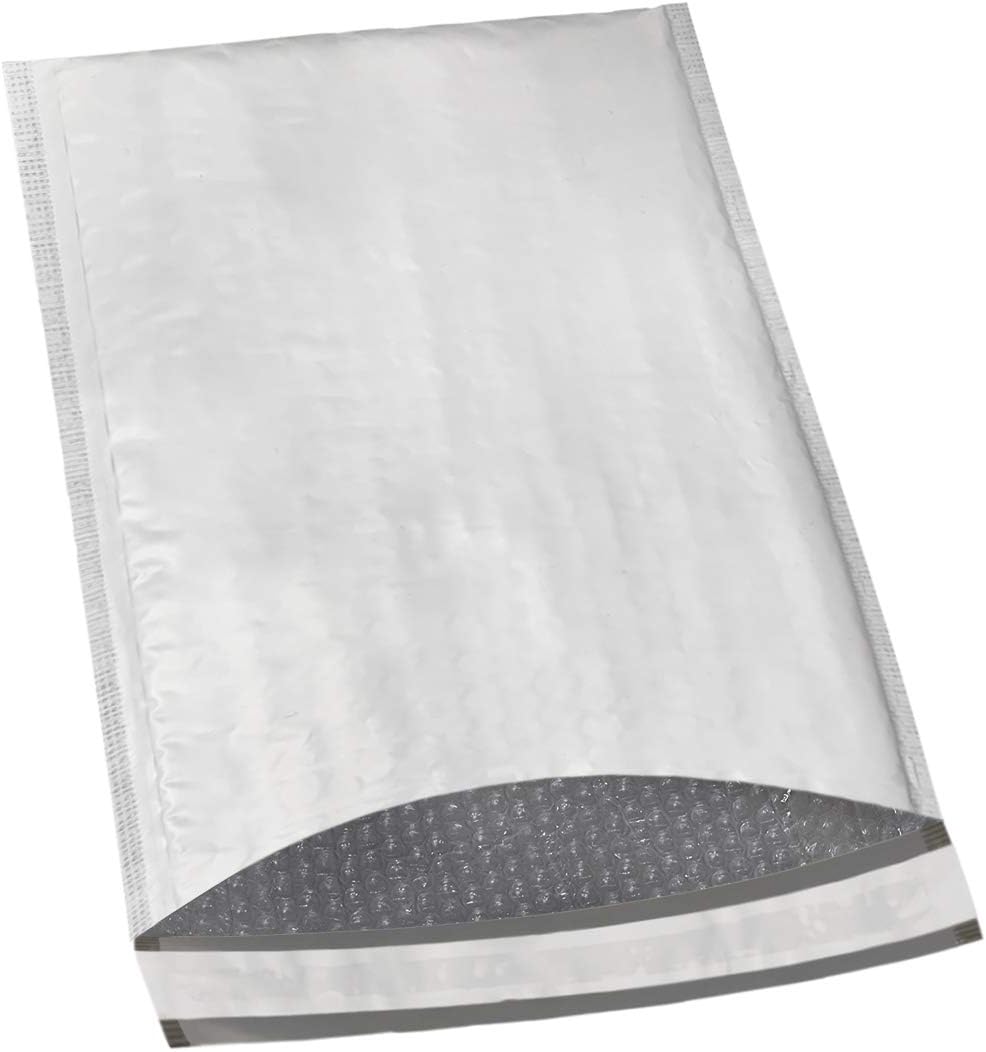 8.5x14.5 inches Poly Bubble Mailer Self Seal Bubble Shipping Envelopes 2.5 Mil 100 Pack