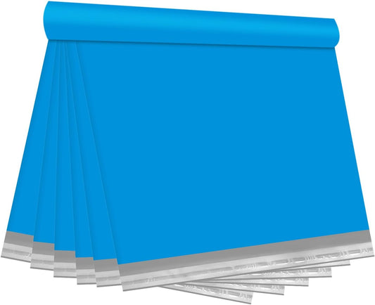 Shipping Bags 12x15.5 500Pack Poly Mailers, mailing shipping envelopes, clothing shipping bags with Tear Resistant for Small Business package bags in Blue