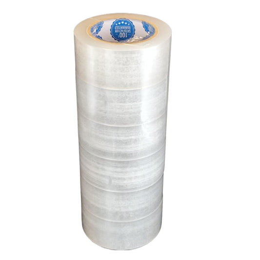 Packing Tape 1.6 Mil x 2 Inch x 110 Yards, 6 Rolls - Clear Shipping Tape, Strong Adhesive for Sealing Boxes, Fast Delivery from USA Warehouse