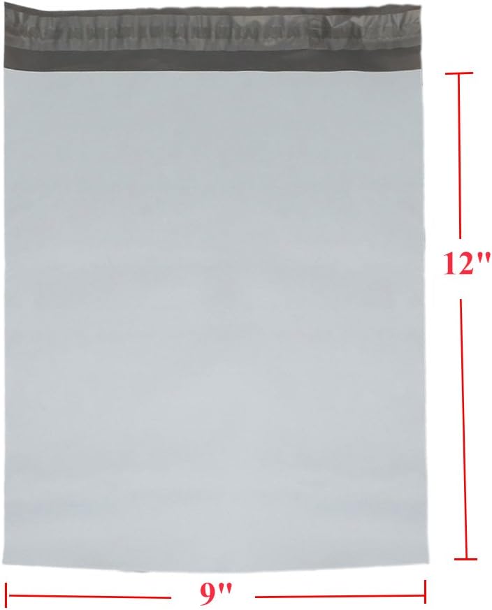 9527 Product Poly Mailers 9x12 Envelopes Shipping Bags Self Sealing, 500 Bags
