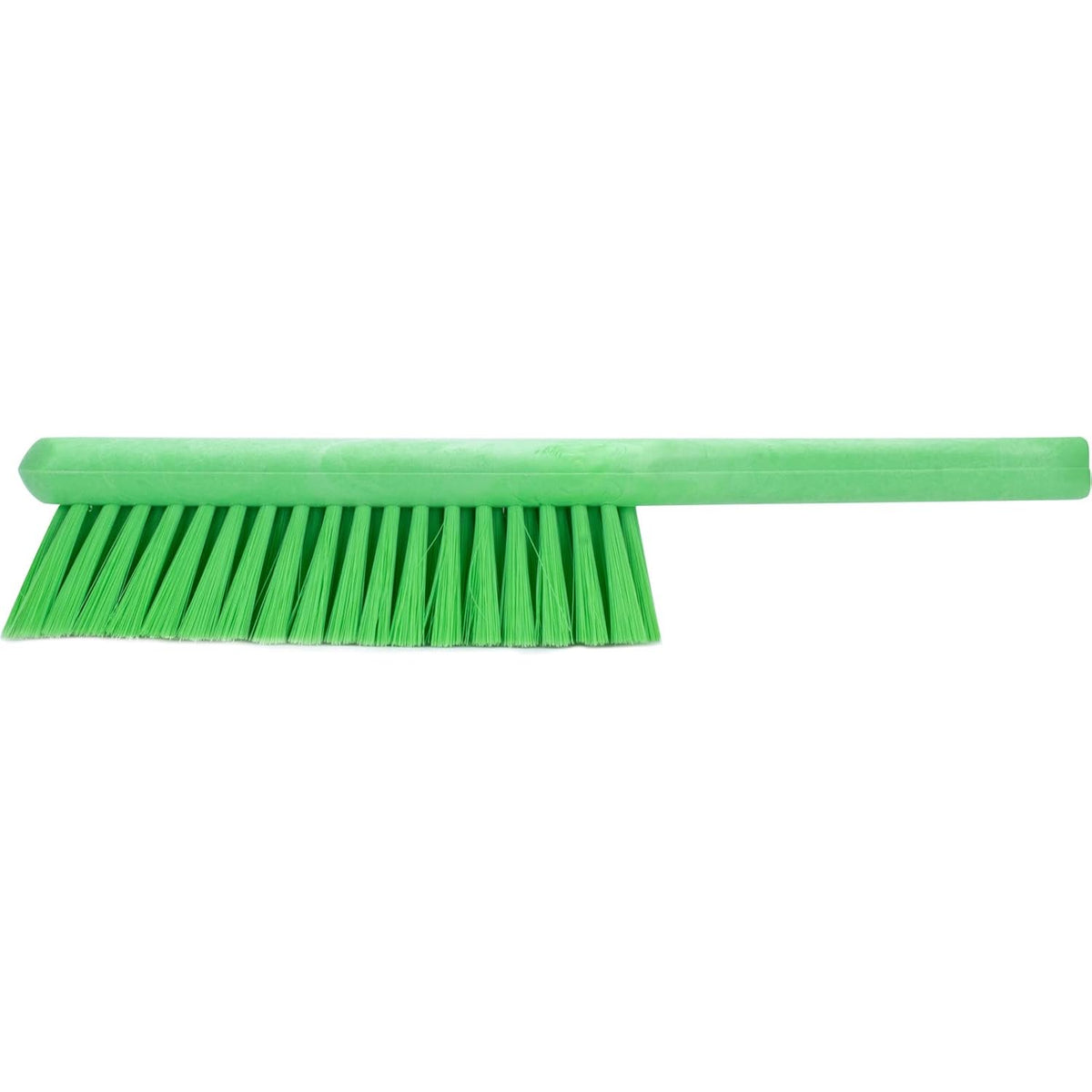 SPARTA Handheld Soft Counter Brush 8 Inch Bristle Span, Multi-Use Dust Brush with 5 Inch Handle for Tables, Countertops, and Delicate Surfaces, Polyester, Lime, (Pack of 6)