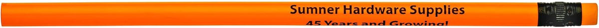 Pencil Guy Promotional Personalized Imprinted Neon Round Pencils 144 to a box