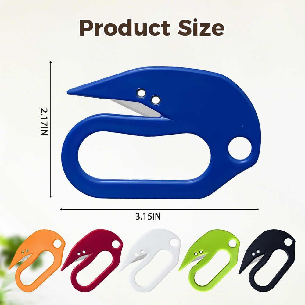 Letter Opener Envelope Slitter, 2025 New Envelope Opener without Damage, Letters Openers for Home, Office, Postal, Women, Men, Office Worker, Graduate, Students (Black)
