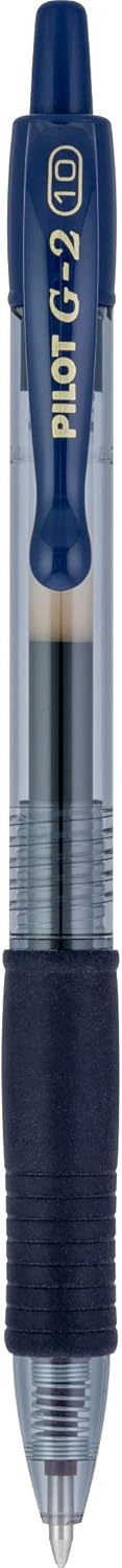 Pilot, G2 Premium Gel Roller Pens, Bold Point 1 mm, Pack of 14, Navy