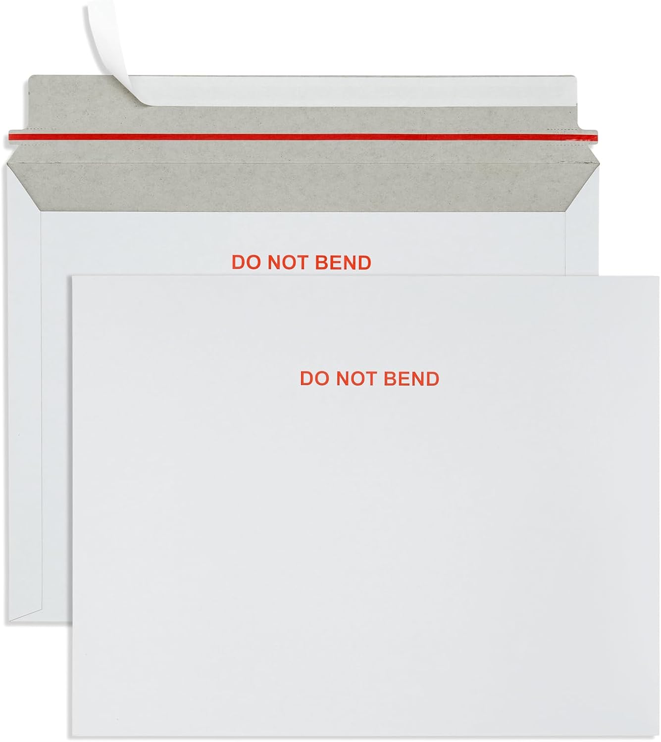 Blue Summit 50 Pack Photo Mailer 11x14 Cardboard Envelopes, Do Not Bend Rigid Mailers, Cardboard Envelopes for cards, For Paper Document, Photos, Pictures, and Magazine