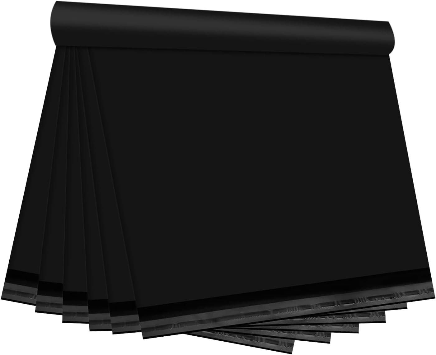 1000 Black Mailer Envelopes, 12x15.5 Tear-Resistant Poly with Durable Self-Adhesive Seal