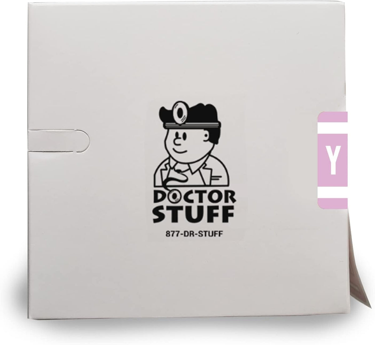 Doctor Stuff - File Folder Labels, Alphabet Letter Y, Compatible with Smead Alpha Z Acc/ACCS - SMSM Series Alpha Stickers Lavender, 1-5/8" x 1”, 250/Roll