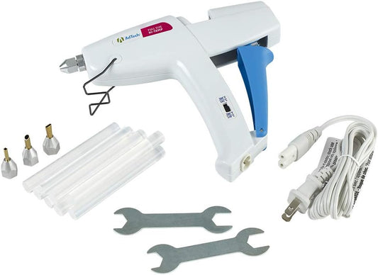 AdTech Ultimate Cordless Dual Temp Hot Glue Gun Kit - Fast Heating, High Output, 40 Watts, Ergonomic Palm Trigger