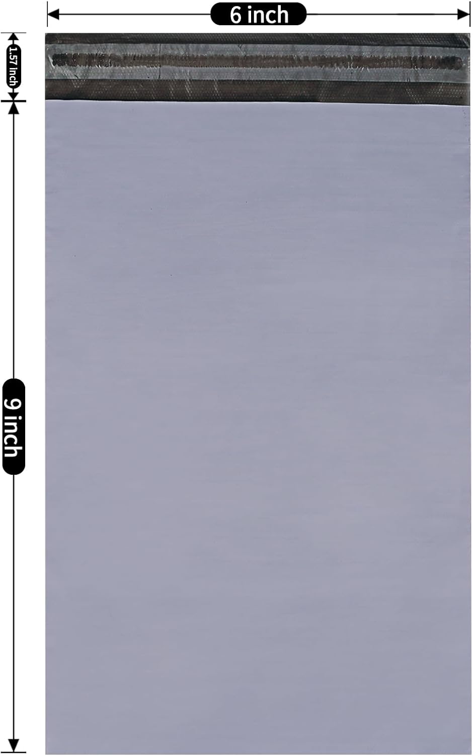 Dasen 100pc Poly Mailers 6x9 Inches,Shipping Envelopes Self Seal Mailers Bags Waterproof and Tear-Proof Packaging Bags, Shipping Bags for Clothing
