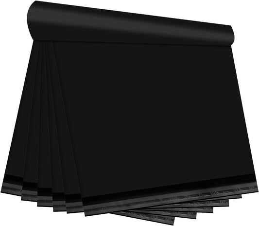 I 19x24 Black 250 Pack Shipping Bags, Lightweight Durable Poly Mailer
