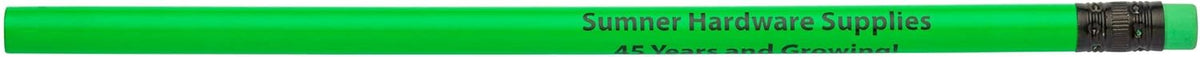 Pencil Guy Promotional Personalized Imprinted Neon Round Pencils 144 to a box