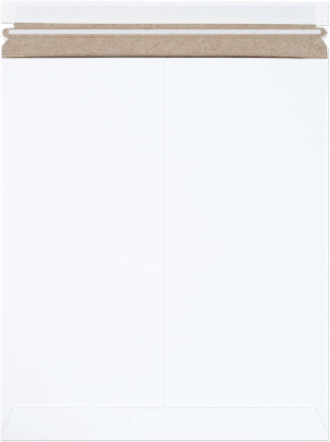 BOX USA StayFlat Mailer, 12.75"L x 15"W, Pack of 100 | Stayflats Envelope Keeping Photo & Shipping Mailers, Flat White, 11"L x 13.5"W 100-Pack | Thin Stayflat Mailers for Packing, Shipping and Storage