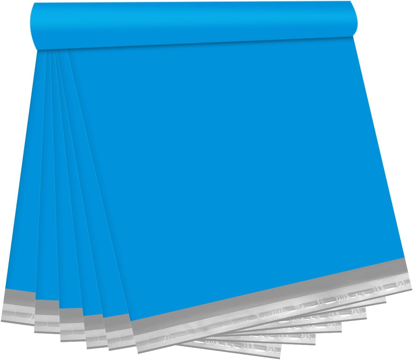 Blue Poly Mailers 12X15.5 50 Pack, Strong Adhesive Shipping Envelopes for Clothing/Shirt, Poly Bags for Small Businesses, Waterproof Mailing for Shipping, Packages Bags
