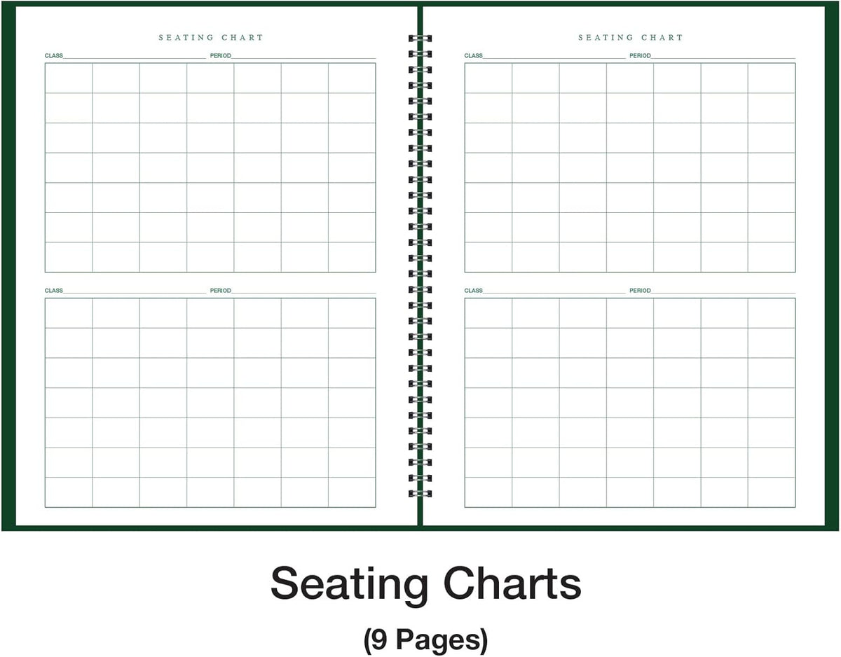 Ward Combination 9-10 Week Class Record + 6 Period Lesson Plan Book