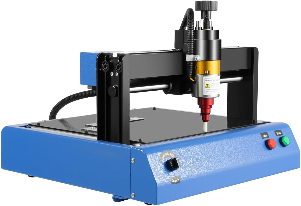 110V 400W Electric Metal Marking Machine, Desktop Metal Engraving Machine, Marking Machine for Metal or Hard Plastic Signs, Marking Depth 0.05mm-1mm, 2in/s