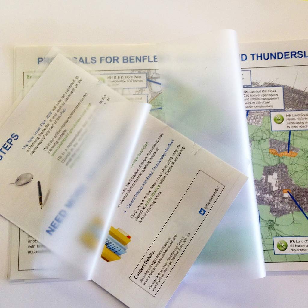 3 Mil Clear Letter Size Thermal Laminating Pouches - 8.5 X 11 (1000 pcs/Pack)