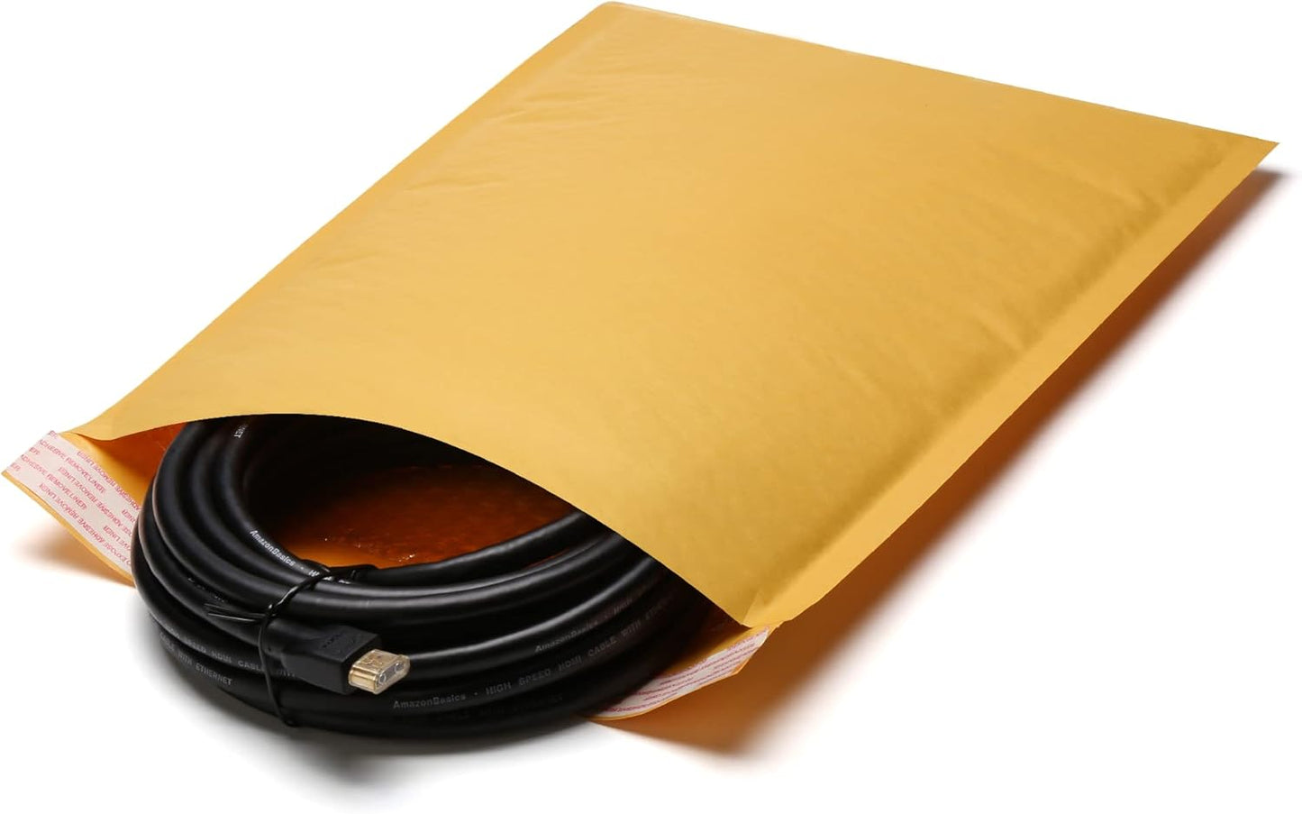 The Boxery Kraft Padded Bubble Mailers Envelopes (#2 8.5x12'' - 25 Pack)