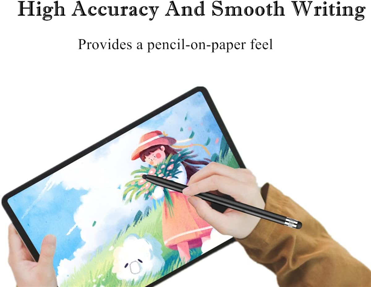 Stylus Pens for Touch Screens(2-Pack), Sensitivity & Precision Stylus Pens for iPhone/iPad Pro/Samsung Galaxy/Tablets and All capacitive Touch Screen Devices + 4 Replaceable Rubber Tips