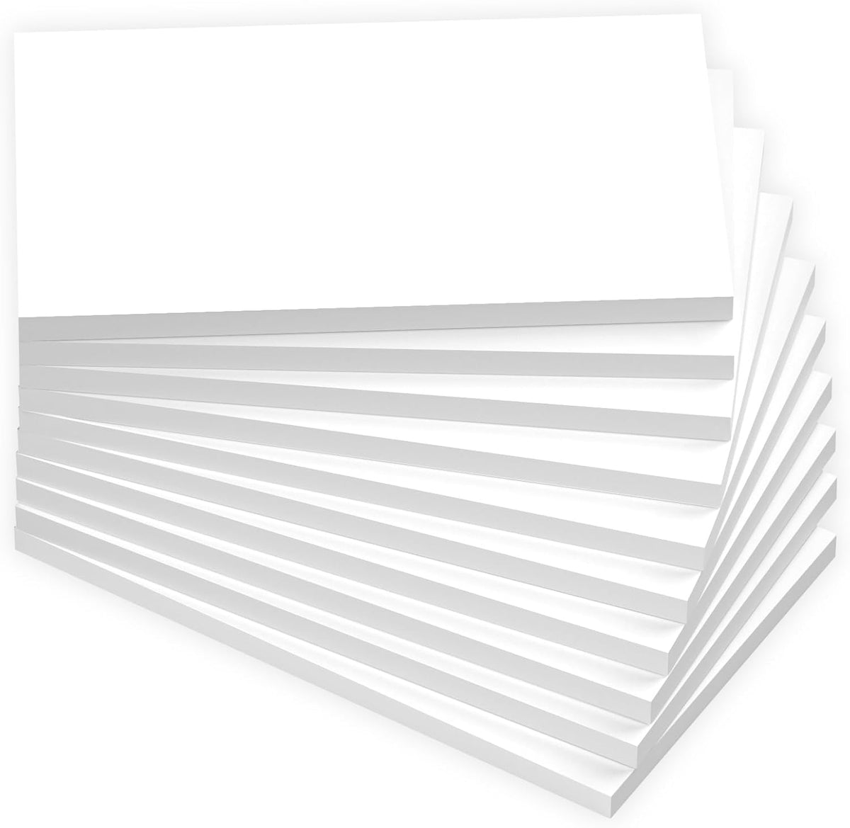 Index Cards 4x6 Blank, 300 PCS Note Cards 4x6 Bulk, Heavy Flashcards Blank Index Cards White, 4 x 6 Note Cards Unlined for Studying/Notes Taking, Blank Flash Cards, 10 Pack of 30 Sheets