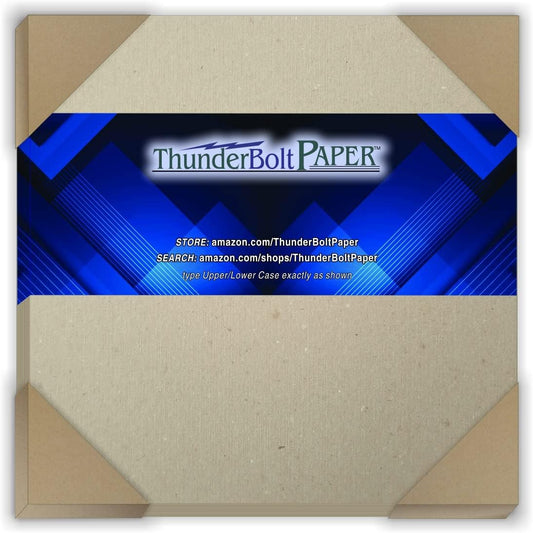 150 Sheets Chipboard 46pt (Point) 6 X 6 Inches Heavy Weight Square Scrapbook Size .046 Caliper Thick Cardboard Craft and Packing Brown Kraft Paper Board