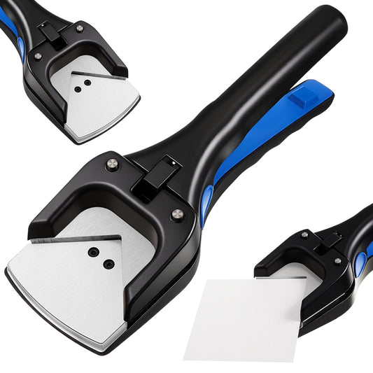 Lasnten Corner Rounder Punch, 2mm Radius (6/64") Hand Tool Cutter Applied for PVC Card Cutting, Heavy Duty Rounded Edge Circle Rounding Maker Clipper