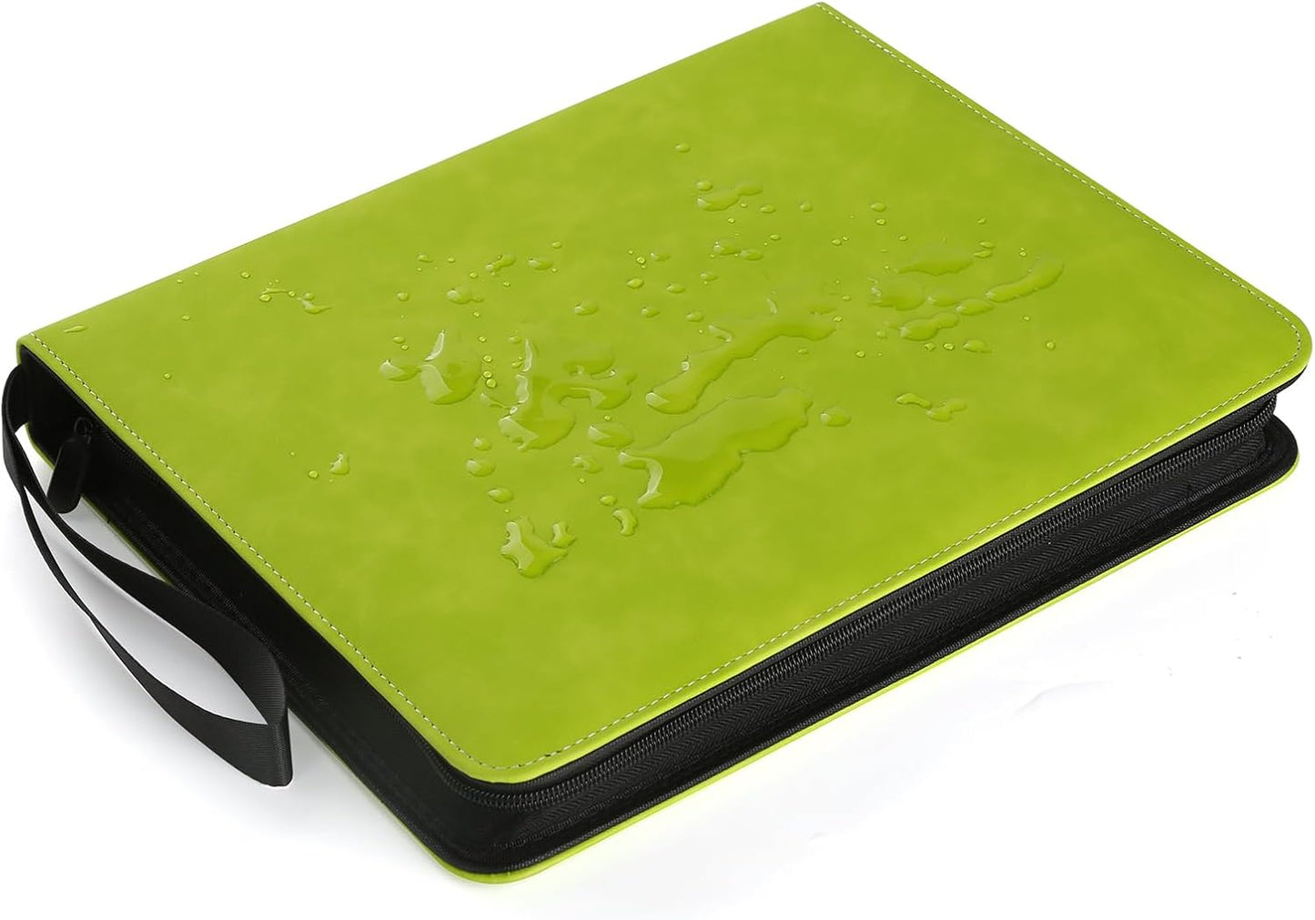 720 Card Binder, Premium Trading Card Binder, 9 Pocket Double Sided Pocket PU Card Collection Binder, Collector Card Album, Card Folder for MTG, TCG, Sports Cards, Game Cards (Grass Green)