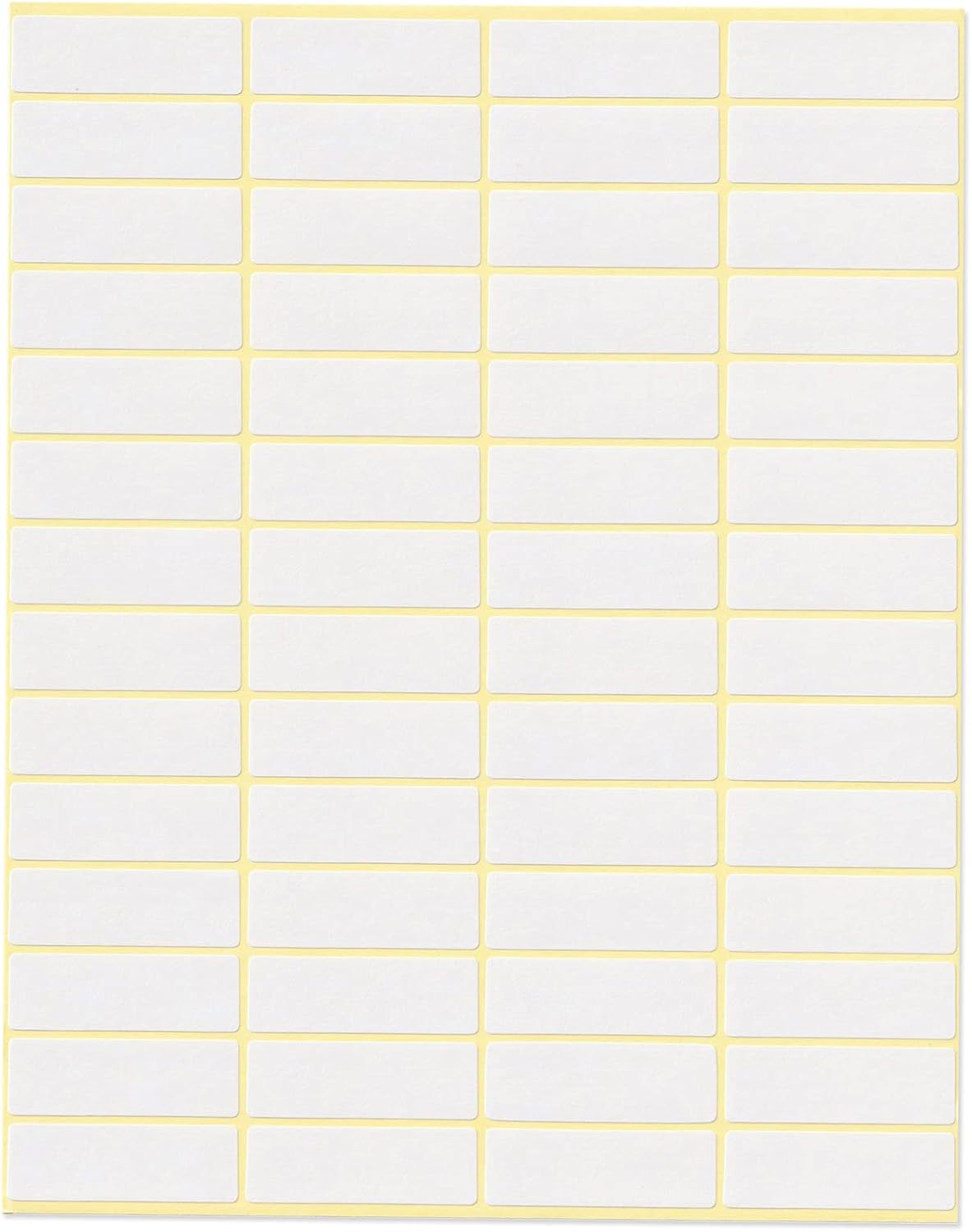 dealzEpic - Self-Adhesive Writable Blank Paper Label Stickers - 13x38mm
