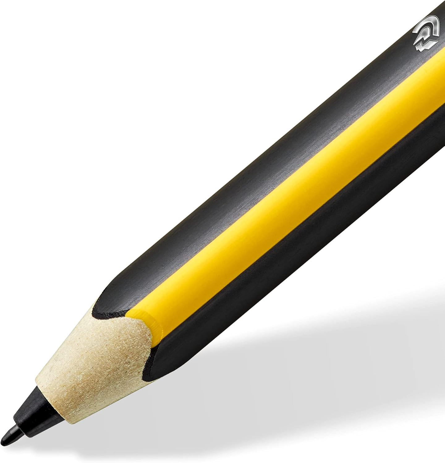 STAEDTLER Noris Jumbo Digital Stylus Pen: No Charging, EMR Palm Rejection, 4.096 Pressure Levels, Hexagonal Shape, Natural Writing and Drawing on Touchscreen Tablet, Laptop, Phone