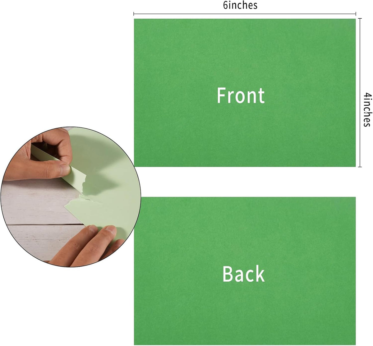 50 Sheets Blank Cardstock Paper 250 GSM Thick Heavy Cards Stock for DIY Art Projects, Card Making, Postcards, Greeting Cards, Birthday Party, Wedding Invitation (Multicolor, 4x6 inches)