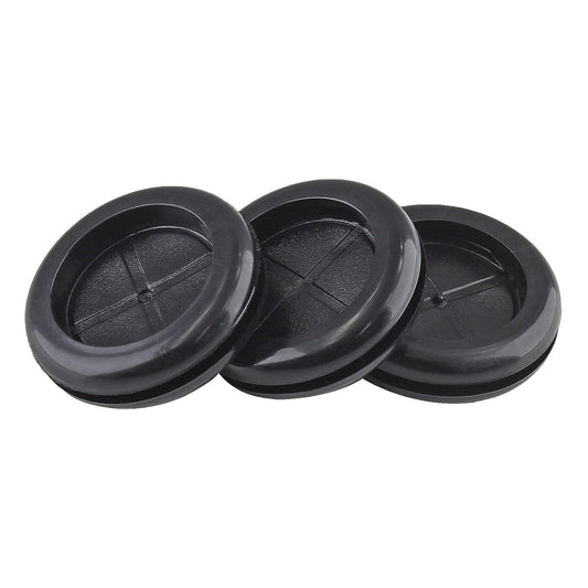 24 Pack 0.79" Inside Diameter 1" Drill Hole Rubber Grommet, Firewall Plug Grommet Rubber Grommets Wire Protection, Double Sided Round