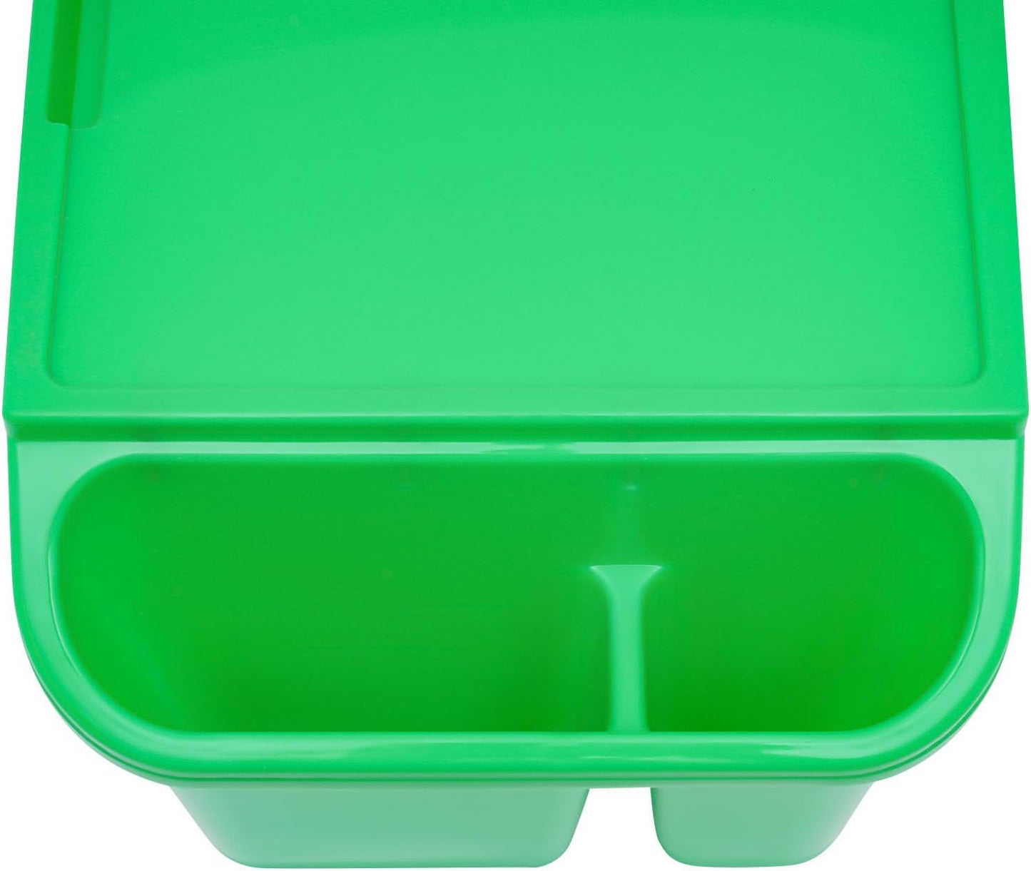 6 Pack Kids Lap Desk Tray with Storage Slots, Portable Lap Desk, Activity Tray, Drawing, Stackable, Writing, Eating, Classroom, 19.69" L x 9.84" W x 7.1" H (Green)