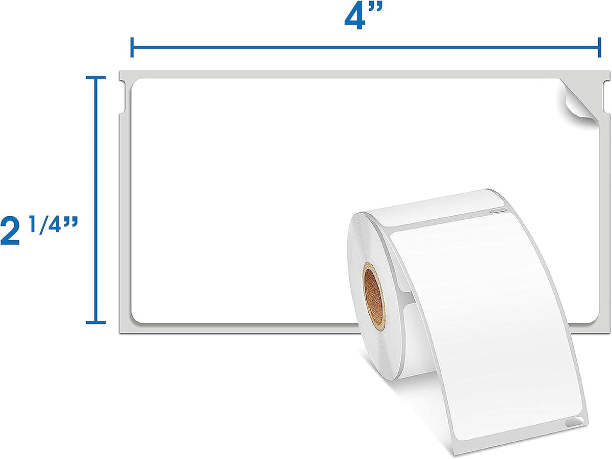 Spartan Industrial - Compatible Labels Replacement for DYMO 30857-2-1/4" X 4” Name Tag Labels (10 Pack)