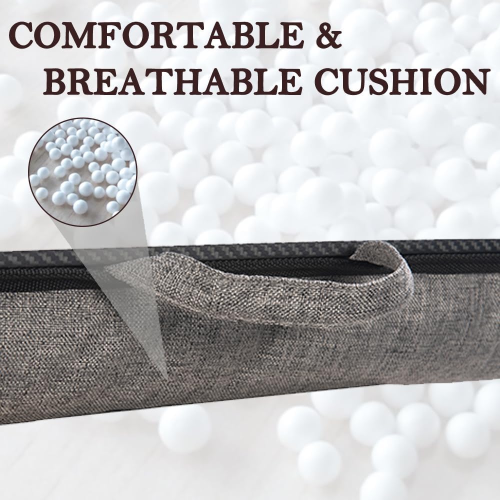 Portable Laptop Desk Fits Up to 16“ Laptops, with Tablet Slot, Built-in Cushion, Great for Home & Office,Lap Desk for Laptop,Lap Desk with Cushion (Black, Medium)