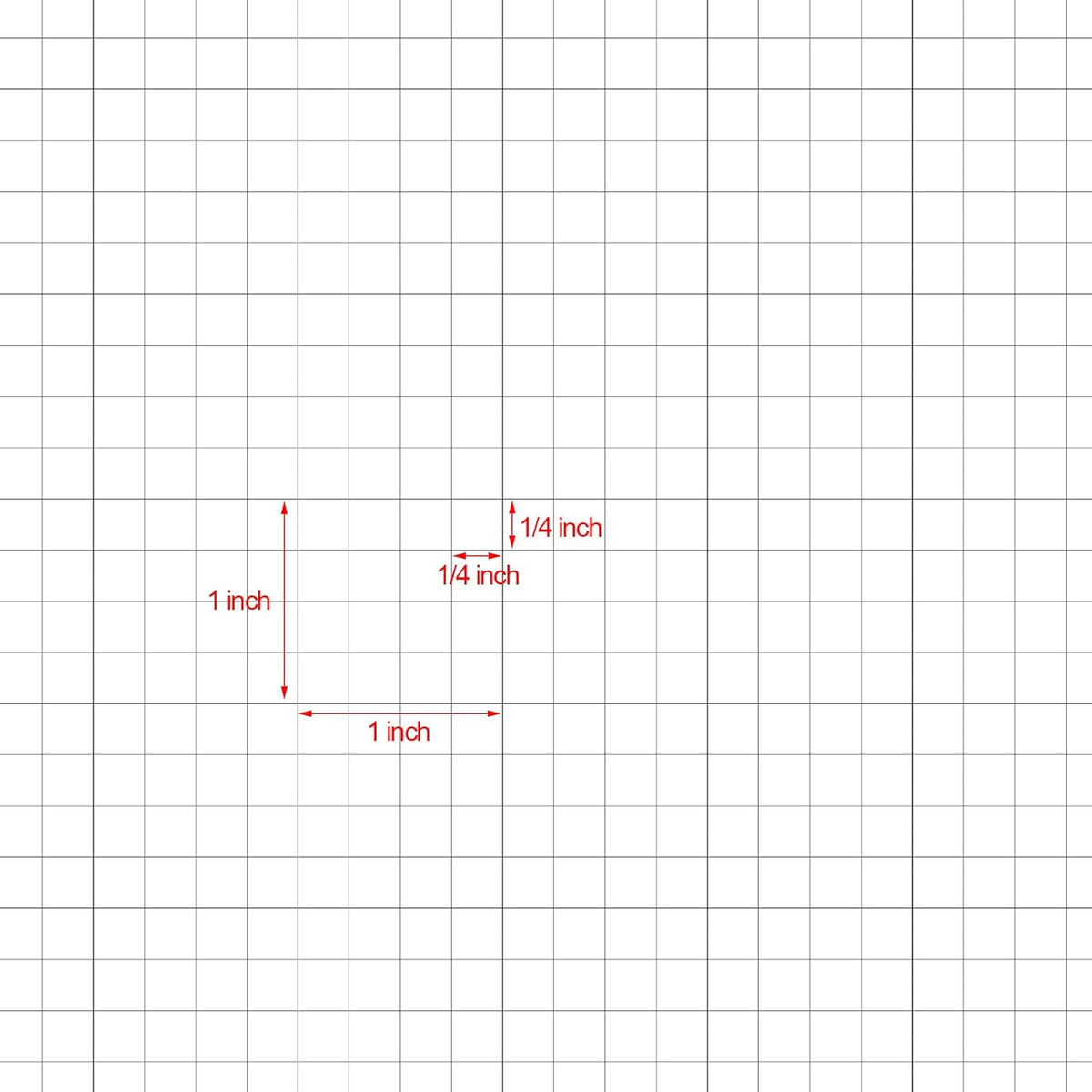 25 Sheet Graph Paper Pad 24" x 48" Large Graph 1" and 1/4" Ruled Grid Paper for Engineer Architect Designer Mathematician Draftsmen Sketch House Commercial Building Plan Drafting(White)