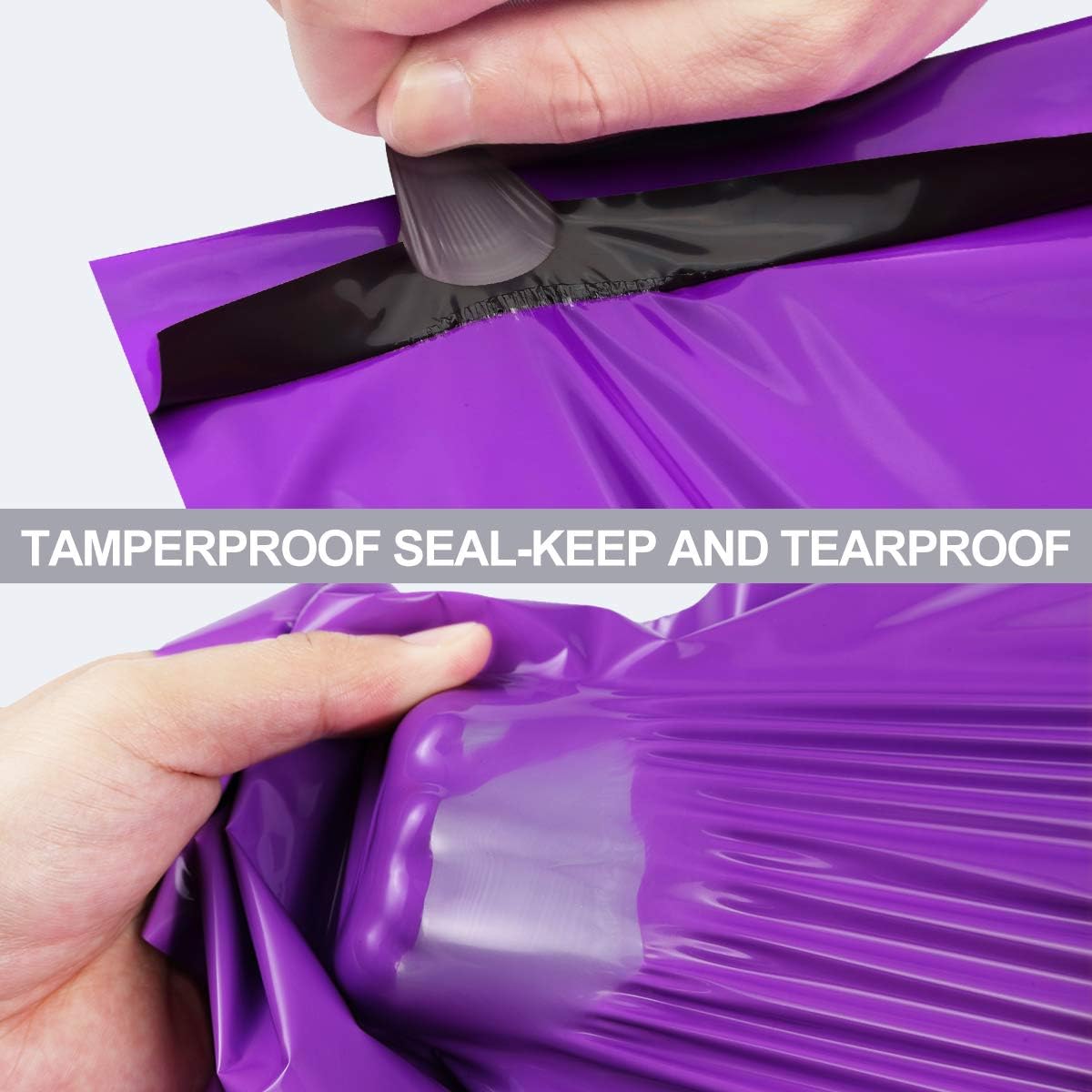 UCGOU Poly Mailers 24x24 Inch Purple 100 Pack Extra Large Shipping Bags Strong Thick Mailing Envelopes Self Seal Adhesive Waterproof and Tear Proof Boutique Postal for Clothing Quilt and More