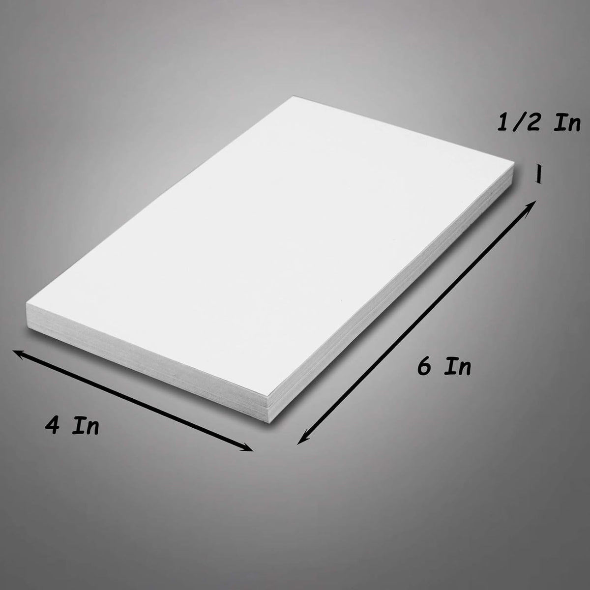 FMP Brands 10 Pack Note Pads 4x6, 100 Sheets Per Memo Pad, Writing Scratch Pad, Blank Notepad, White Waitress Server Note Pads, Paper Pad, To Do Grocery List Small Notepads