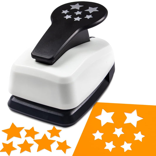 Star Hole Punch, Star Paper Punch, StarPunches, Shape Hole Punches, Stars Craft Puncher, Paper Shape Puncher, PaperPunchers for Crafting Shapes, Stars Lever Punchers for Scrapbooks