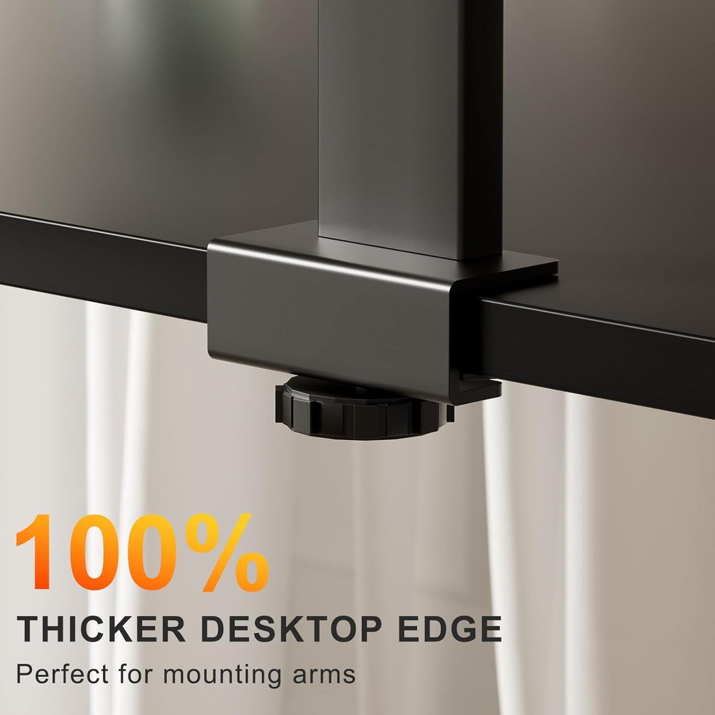 55x28 Inches Whole Piece Electric Standing Desk, Seamless One Piece Height Adjustable Sit to Stand up Desk for Home Office, Ergonomic Computer Workstation, Black