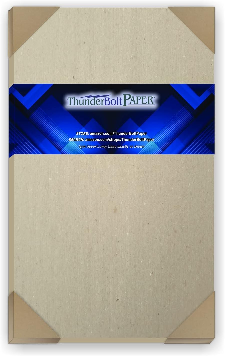 25 Sheets Chipboard 46pt (Point) 8.5" X 14" (8.5X14 Inches) Legal|Menu Size .046 Caliper Thick Cardboard Craft|Packaging Brown Kraft Paper Board