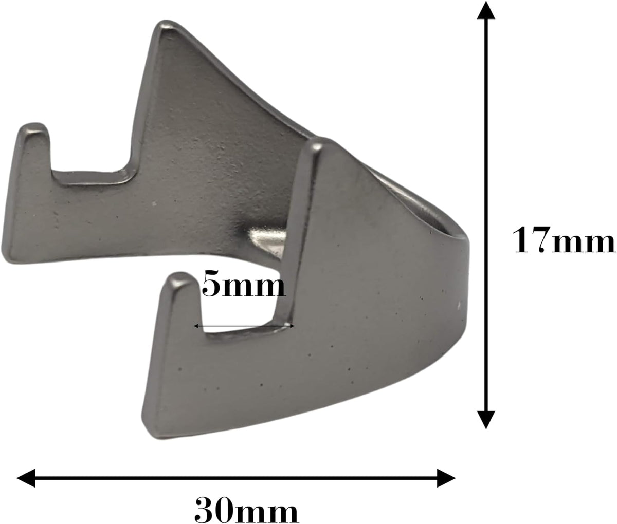 Military Challenge Coin Display Stand - Solid Metal with Anodized Finish - US Vet. Business (Black) (Nickle Five-Pack)