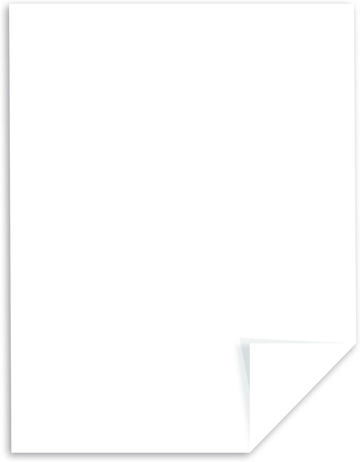Neenah Paper Exact Index Card Stock, 94 Bright, 110 lb Index Weight, 8.5 x 11, White, 250/Pack