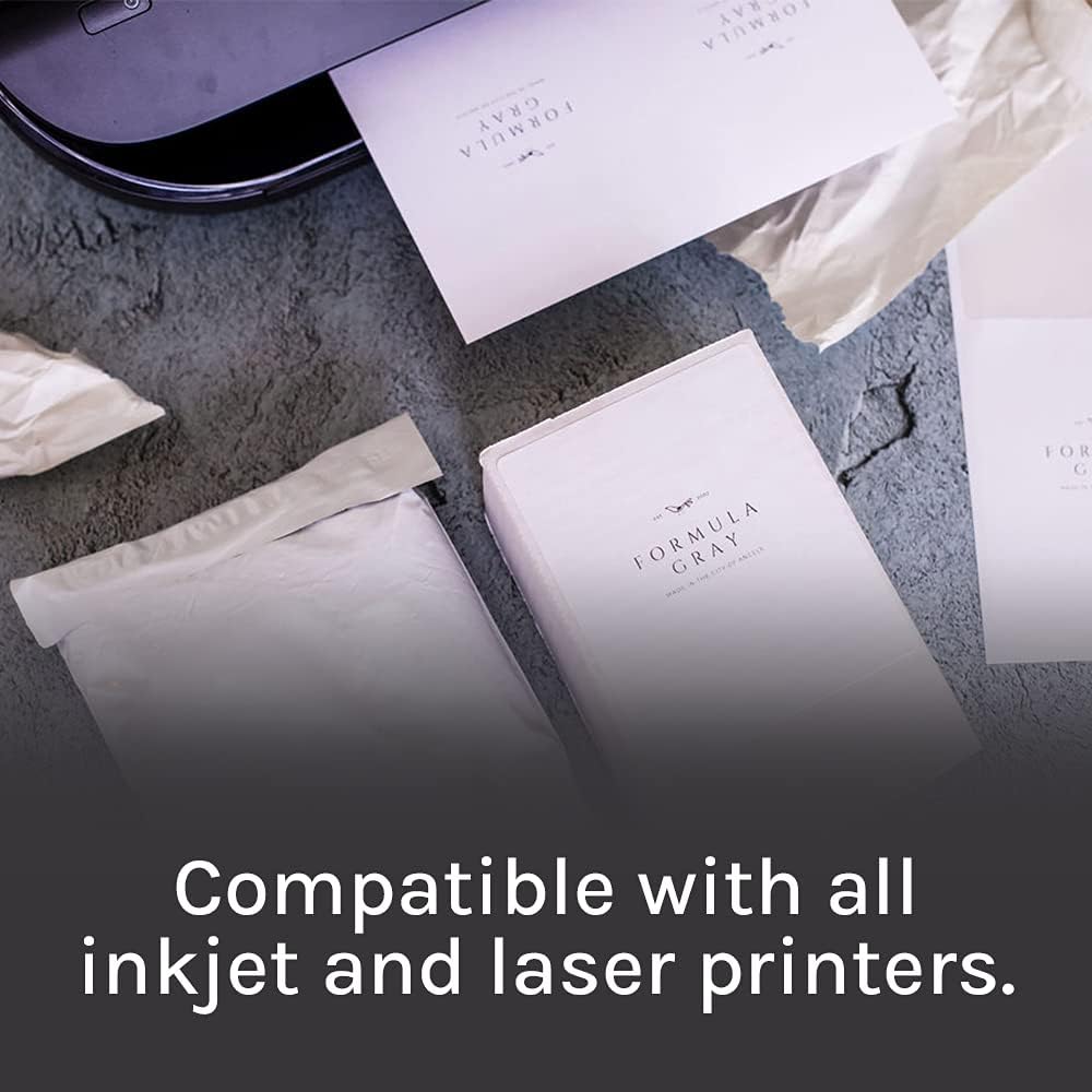 Premium Label Supply White Sticker Shipping Labels – 4" x 5" – Laser/Inkjet Compatible – (4 per Sheet), 100 Sheets - 400 Total Adhesive Labels