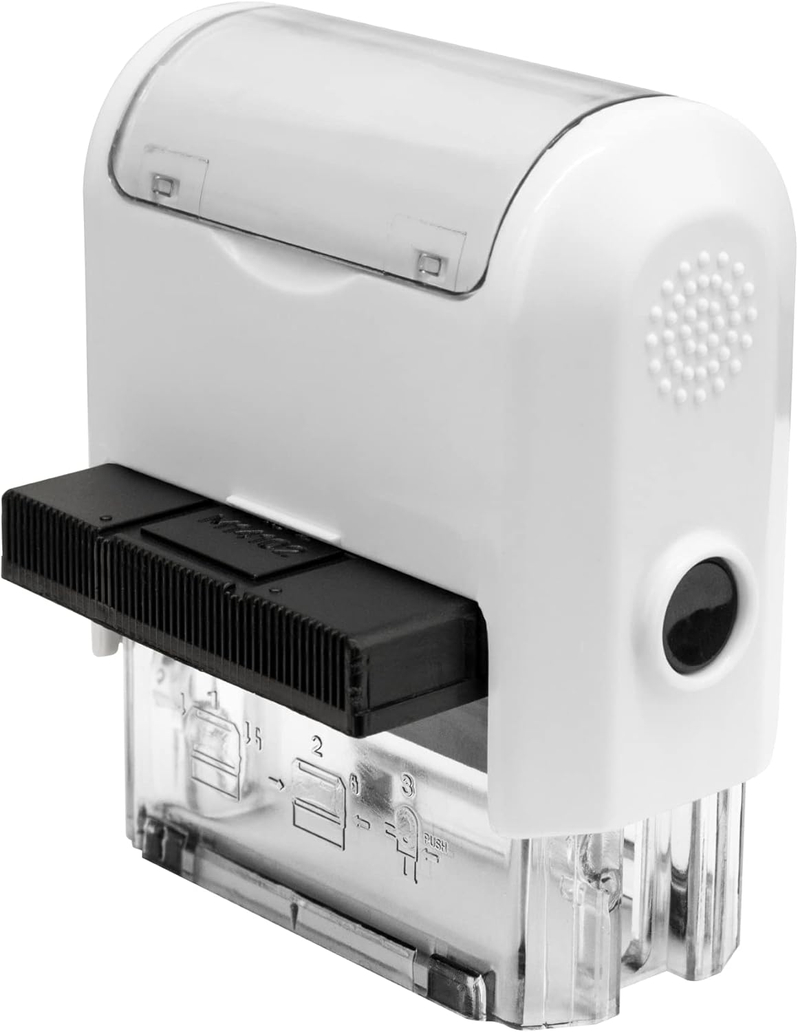 for Deposit Only Customized Office Self Inking Stamp - 2-Lines - Medium - Choose from 15 Ink Colors