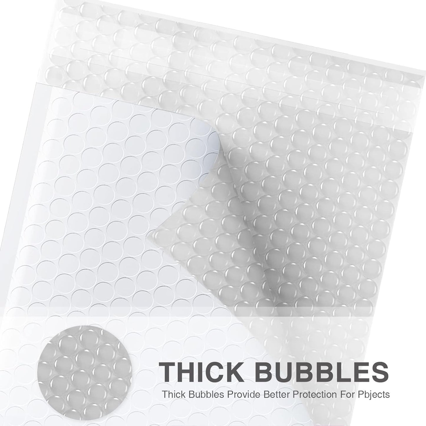 Metronic Bubble Mailers 6x10 Inch 600 Pack White Bubble Mailers Waterproof Padded Envelopes for Packaging, Shipping, Mailing, Small Business Supplies