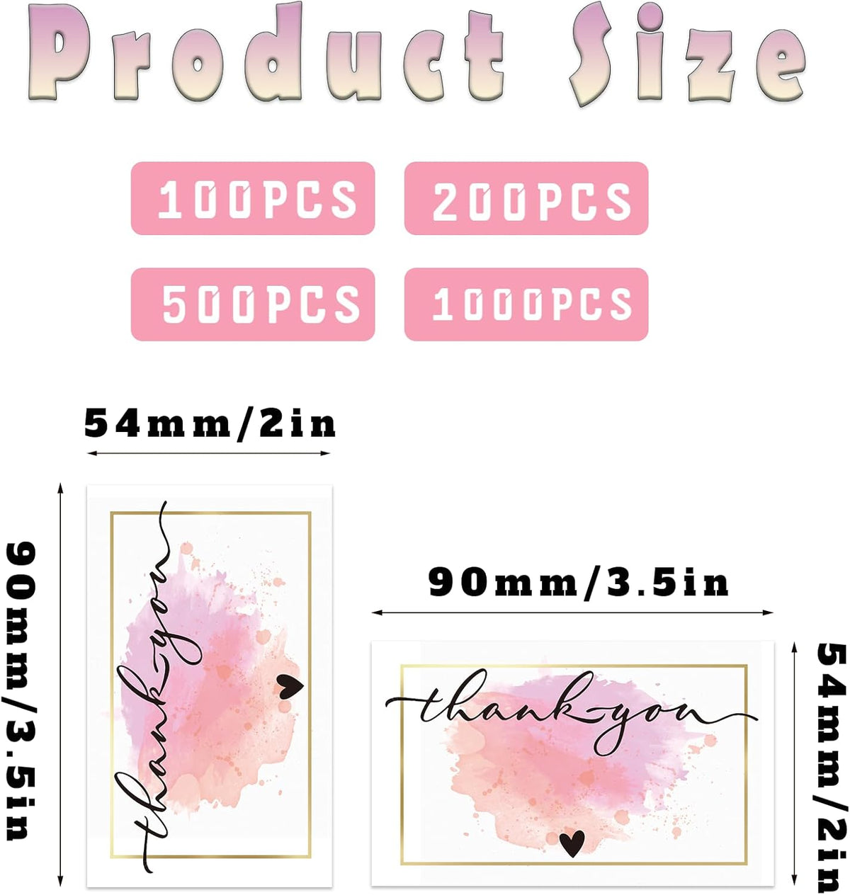 Custom Business Cards Customized with Logo Text Personalized Floral Template Business Cards 1000 500 200 100 Printable Double Sided 3.5""x 2"" Waterproof Business Cards for Small Business